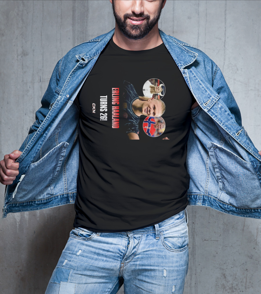 Erling Haaland Turns 26 CKN T-Shirt