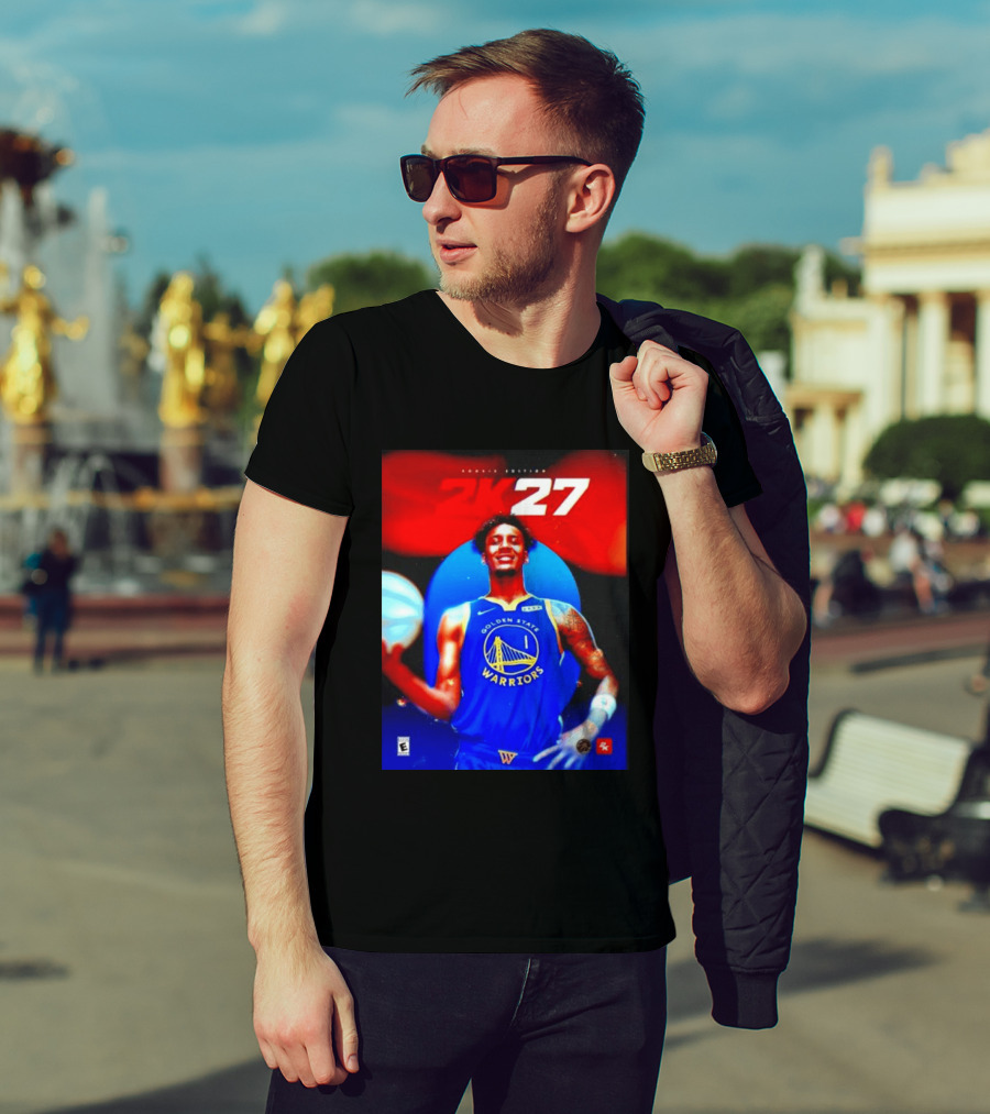 Golden State Warriors NBA 2K27 Rookie Edition Number One Player T-Shirt