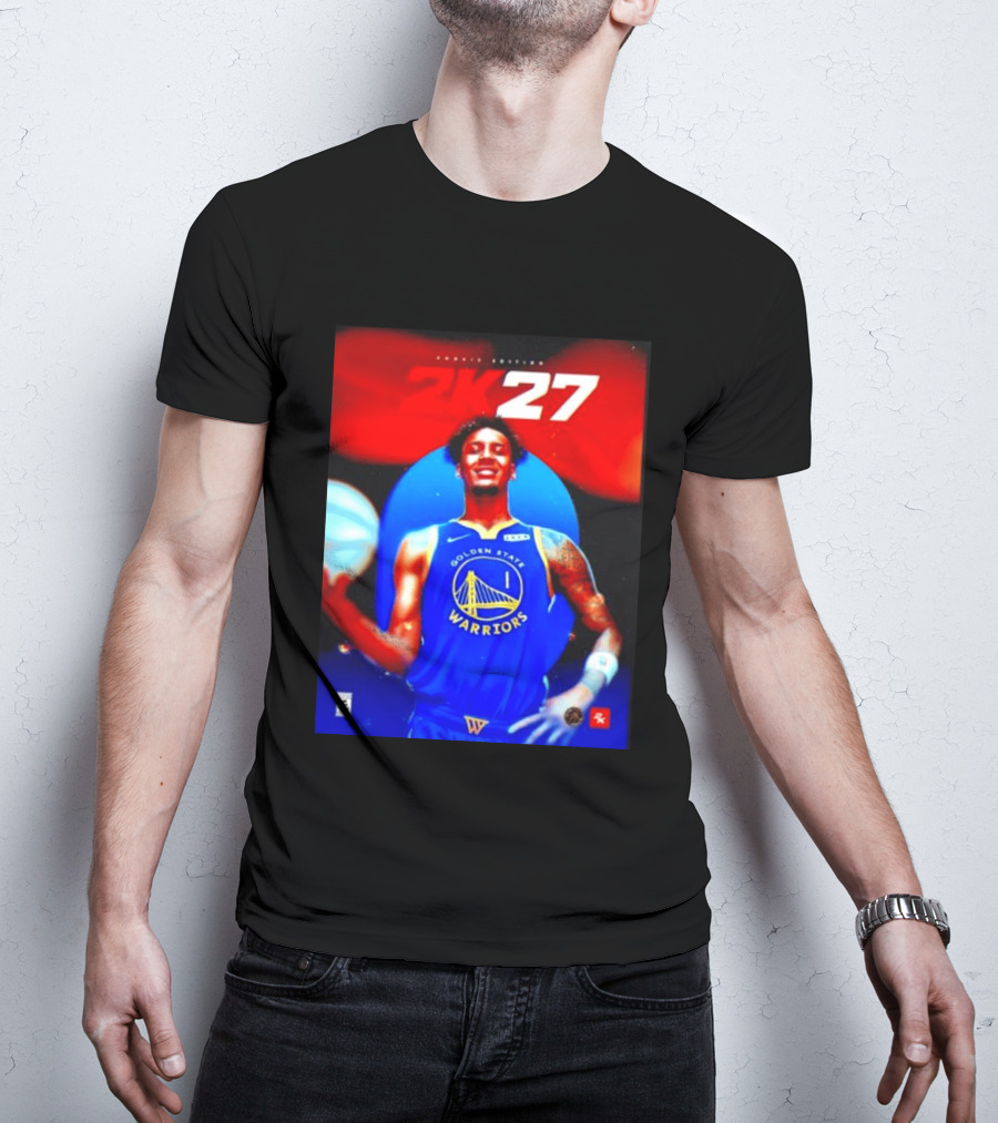 Golden State Warriors NBA 2K27 Rookie Edition Number One Player T-Shirt