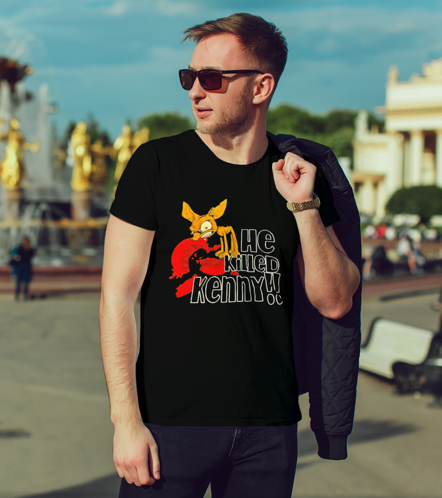 South Park Comedy Central He Killed Kenny Characters T-Shirt