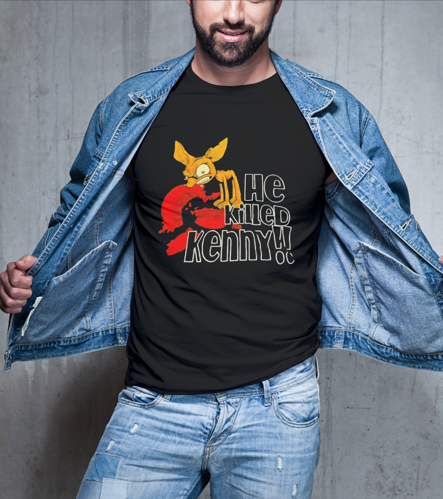 South Park Comedy Central He Killed Kenny Characters T-Shirt