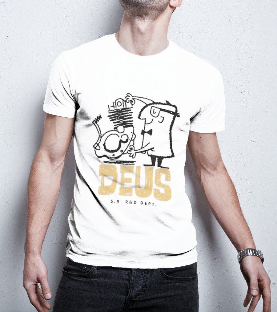 Deus SR R&D Dept Mechanic Motorcycle T-Shirt