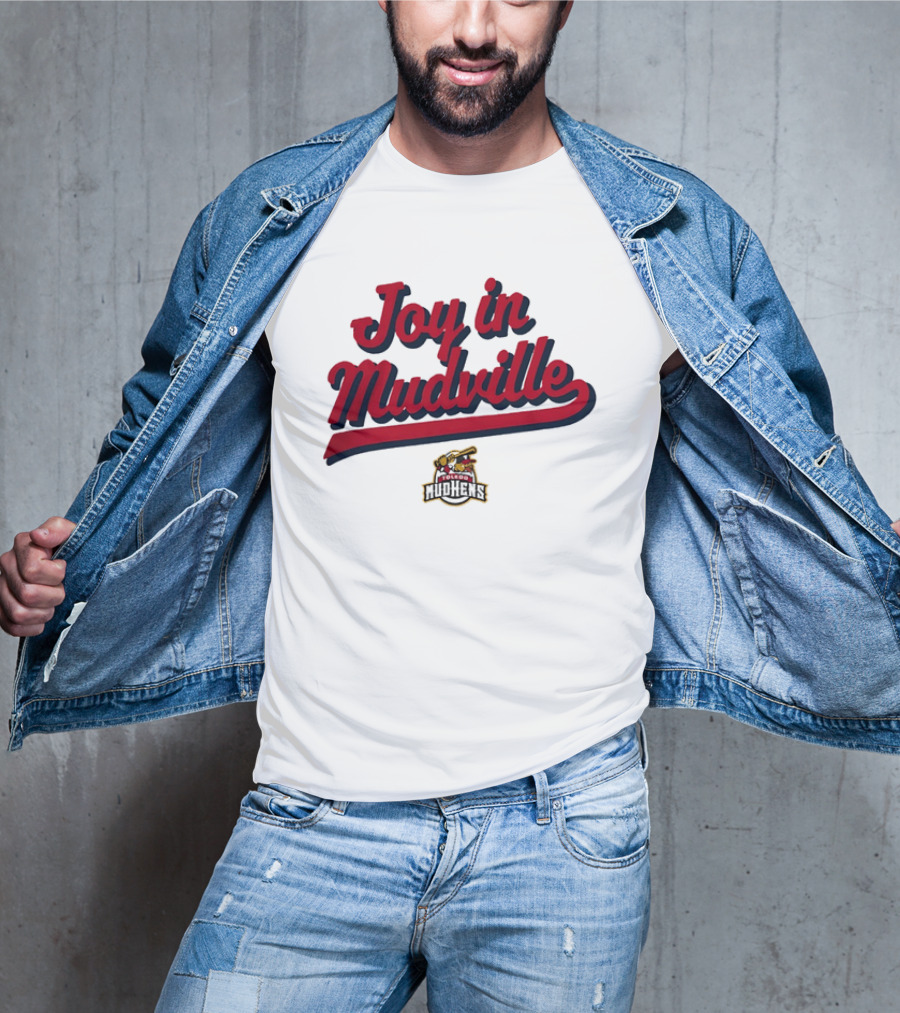 Toledo Mud Hens Joy In Mudville Baseball Team T-Shirt