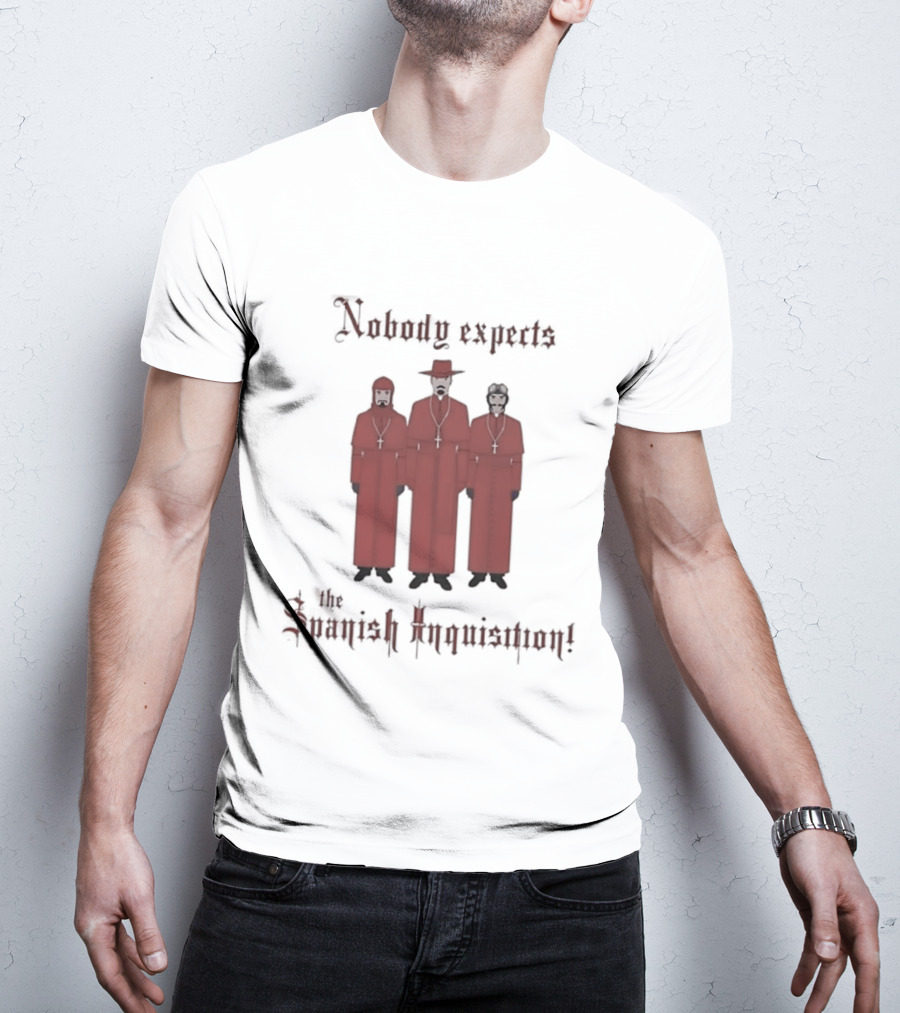Monty Python Nobody Expects The Spanish Inquisition T-Shirt