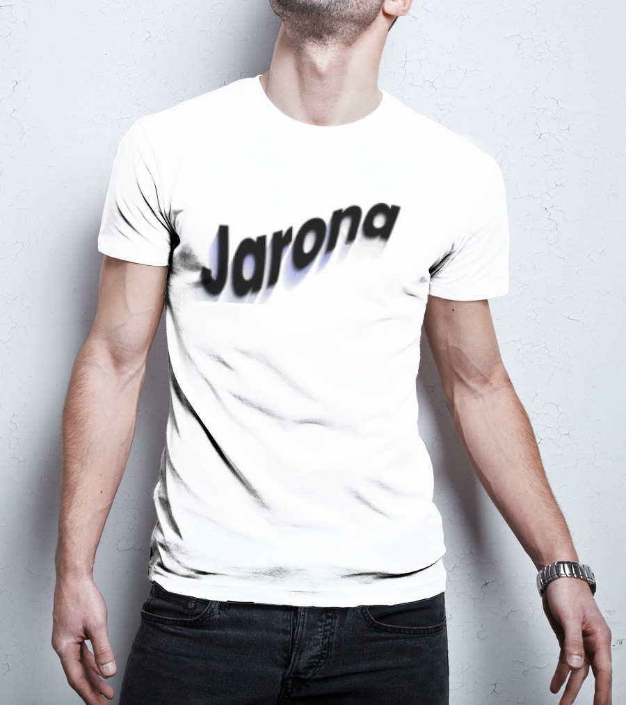 Jarona Paperboxmart Store Blue Black Gradient T-Shirt