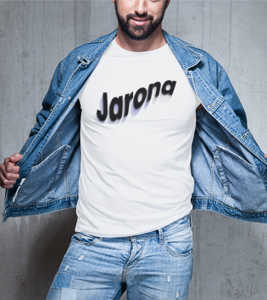 Jarona Paperboxmart Store Blue Black Gradient T-Shirt