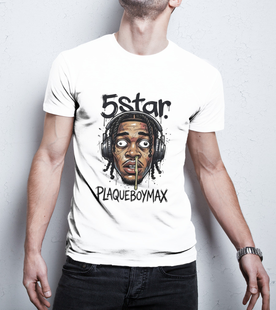 Plaqueboymax 5 Star Twitch Streamer T-Shirt