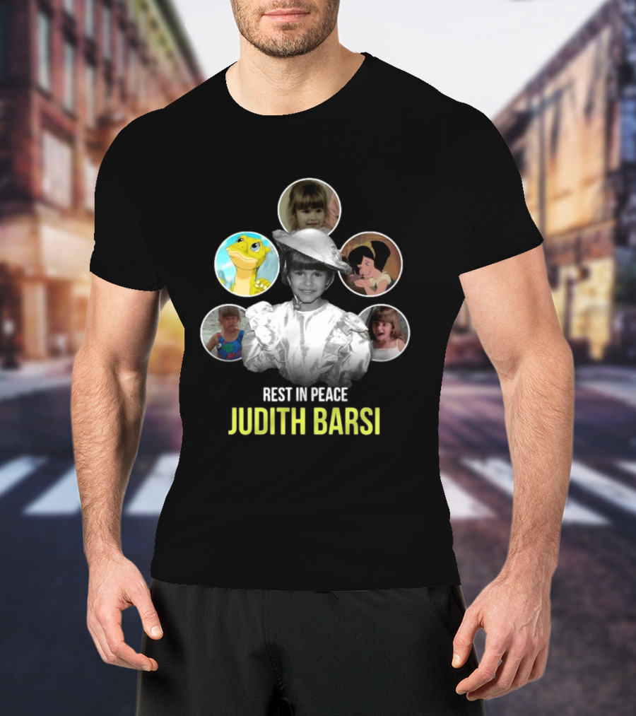 Rest In Peace Judith Barsi Tribute With Memorable Childhood Images T-Shirt