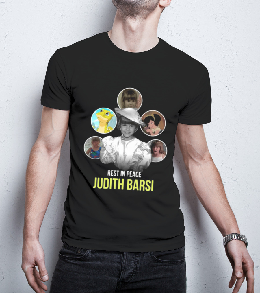 Rest In Peace Judith Barsi Tribute With Memorable Childhood Images T-Shirt