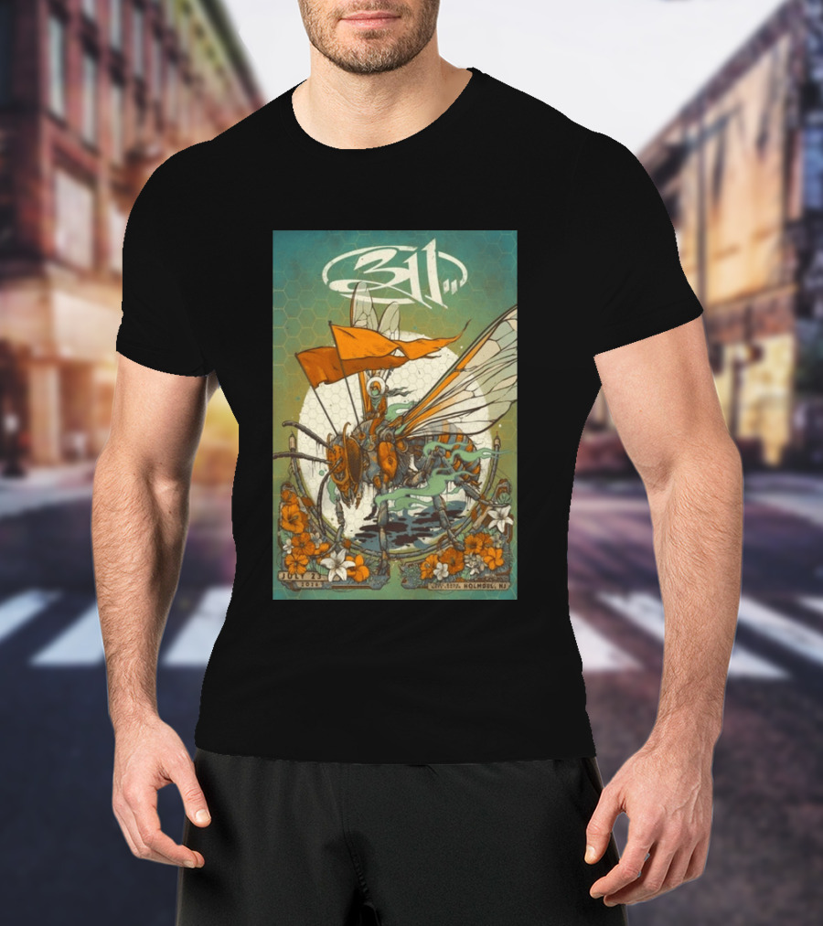 311 PNC Bank Arts Center July 23 2026 New Jersey Concert T-Shirt
