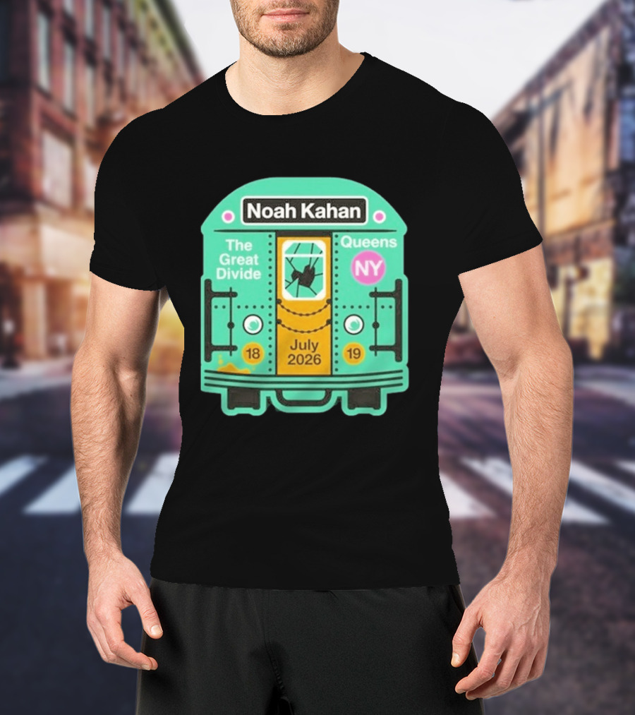 Noah Kahan The Great Divide Queens NY July 2026 T-Shirt