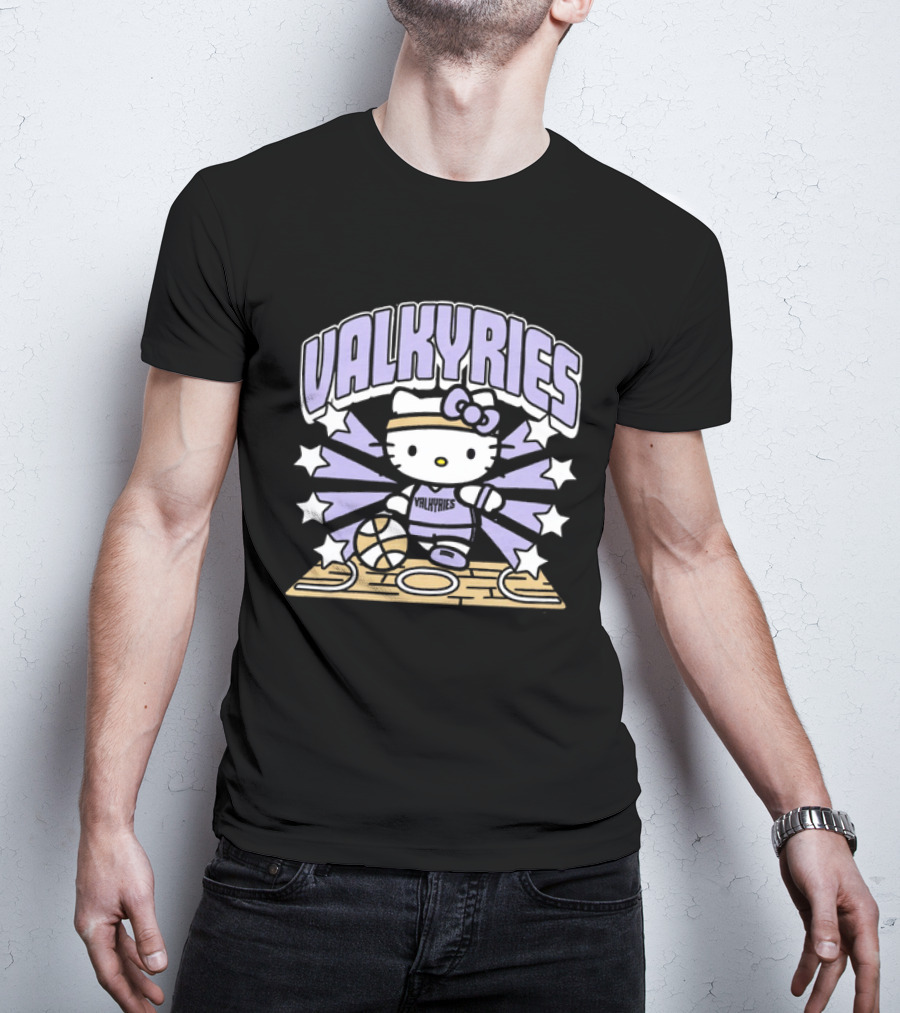 Hello Kitty Valkyries Basketball T-Shirt