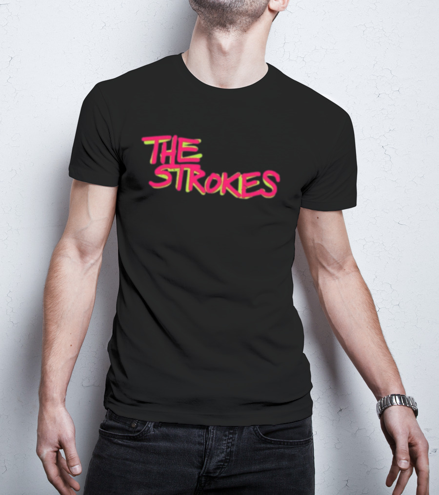 The Strokes Store Neon Shadow T-Shirt