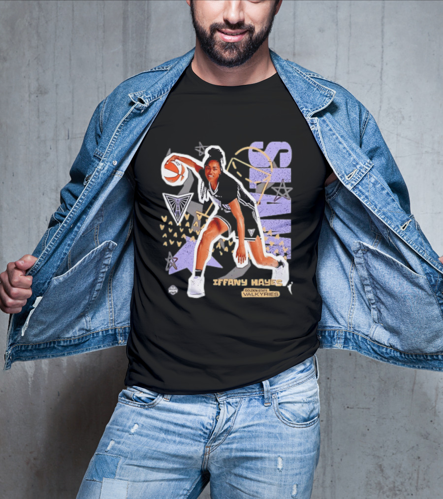 Tiffany Hayes Golden State Valkyries Basketball WNBA 15 T-Shirt
