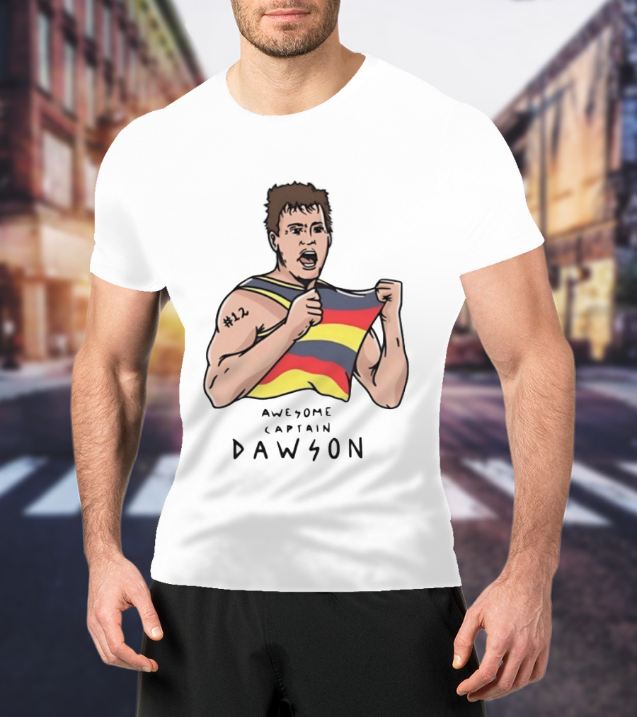 Awesome Captain Dawson No 12 Athlete Sports Victory T-Shirt