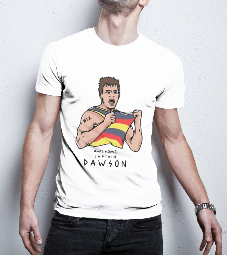 Awesome Captain Dawson No 12 Athlete Sports Victory T-Shirt