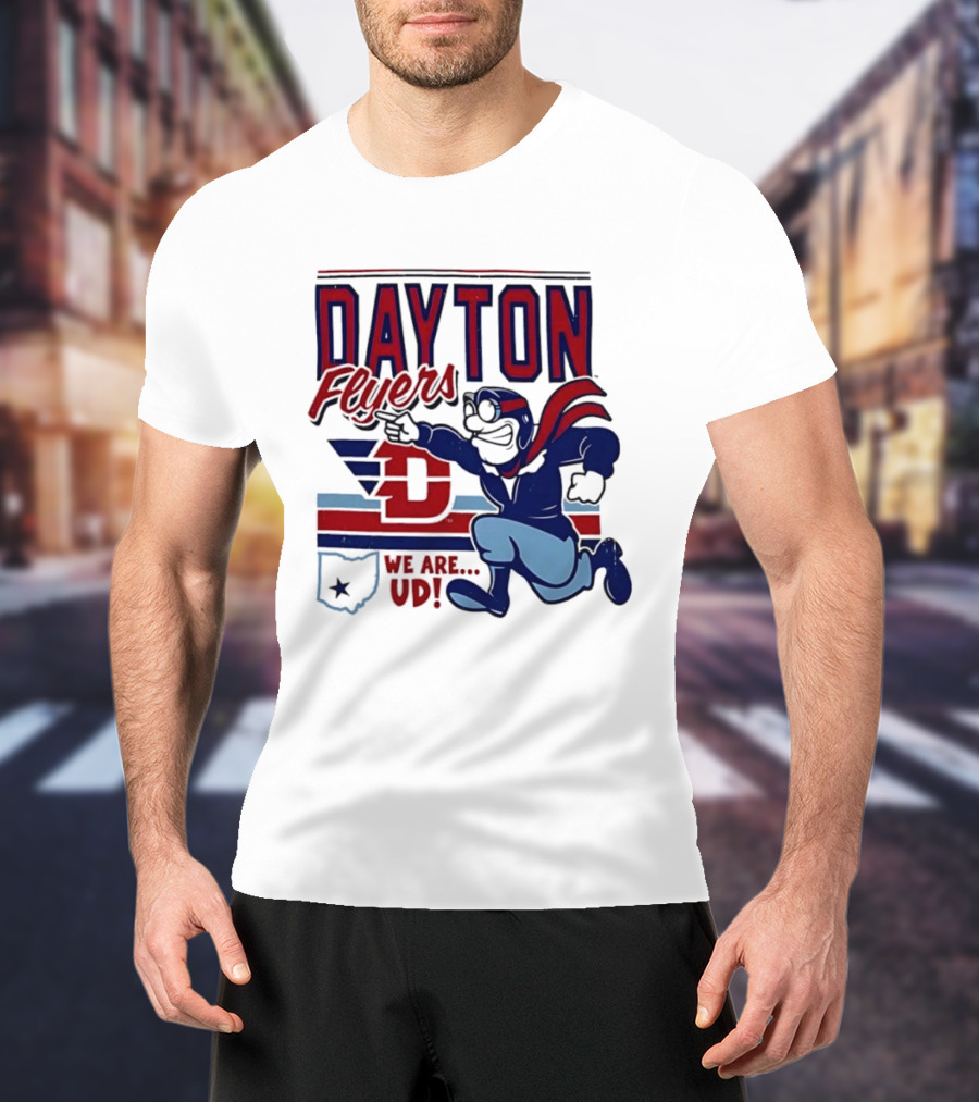 Dayton Flyers We Are UD Rushing Forward T-Shirt