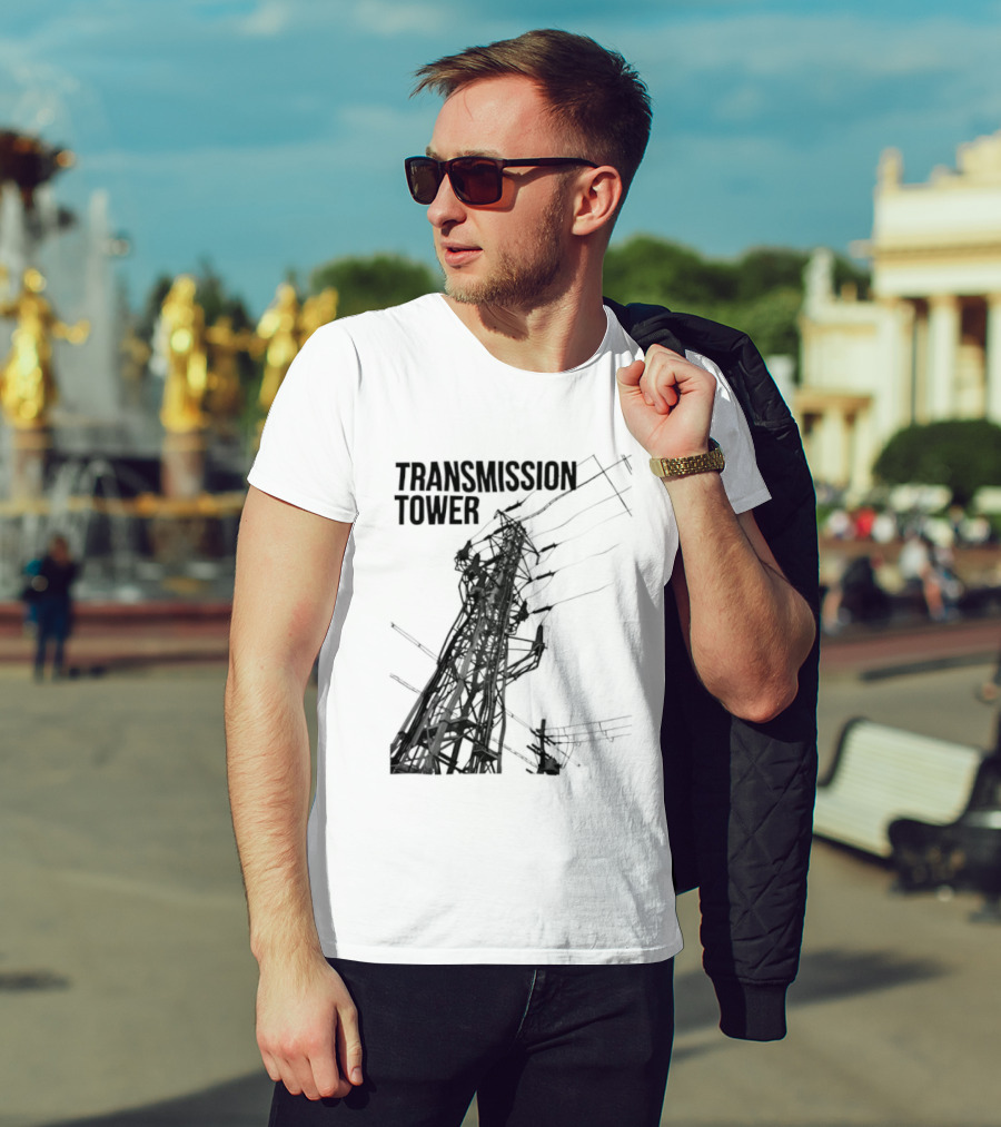 Transmission Tower Industrial Electrical T-Shirt