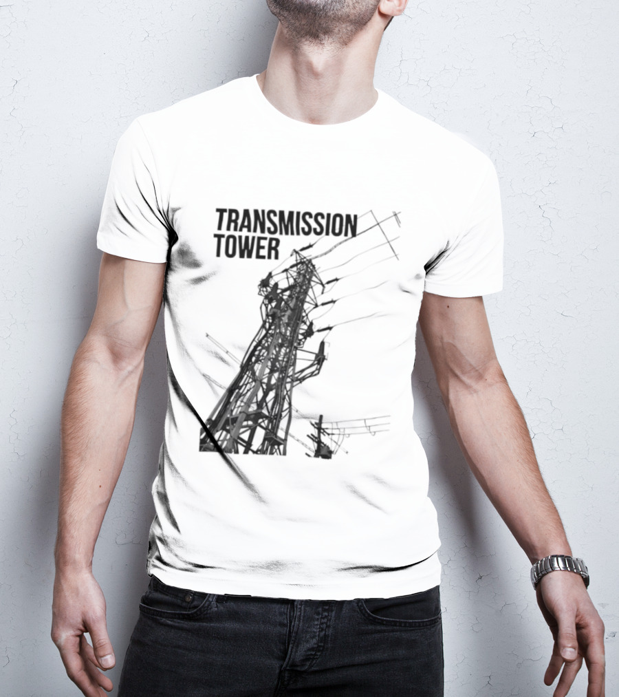 Transmission Tower Industrial Electrical T-Shirt