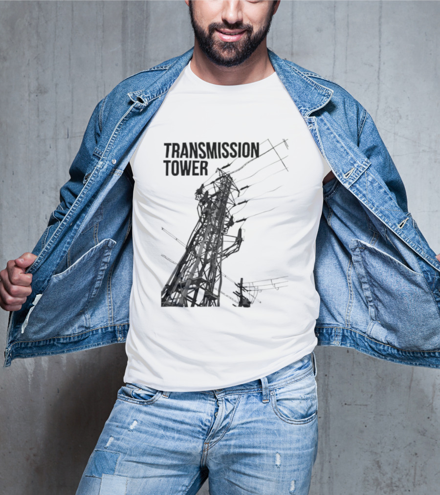 Transmission Tower Industrial Electrical T-Shirt