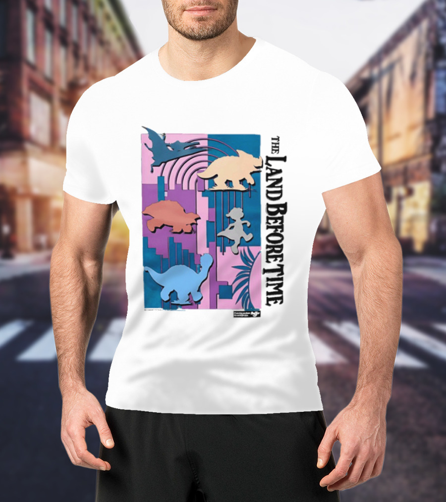 The Land Before Time Littlefoot Cera Petrie Ducky Spike T-Shirt
