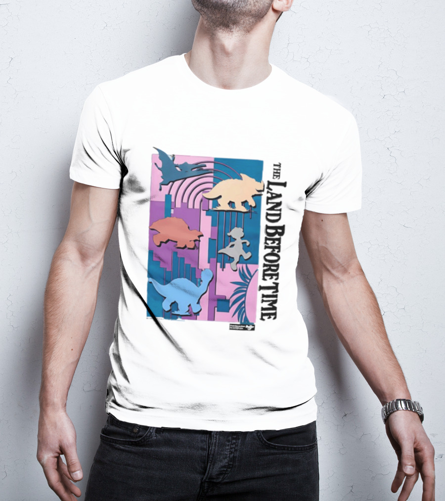The Land Before Time Littlefoot Cera Petrie Ducky Spike T-Shirt
