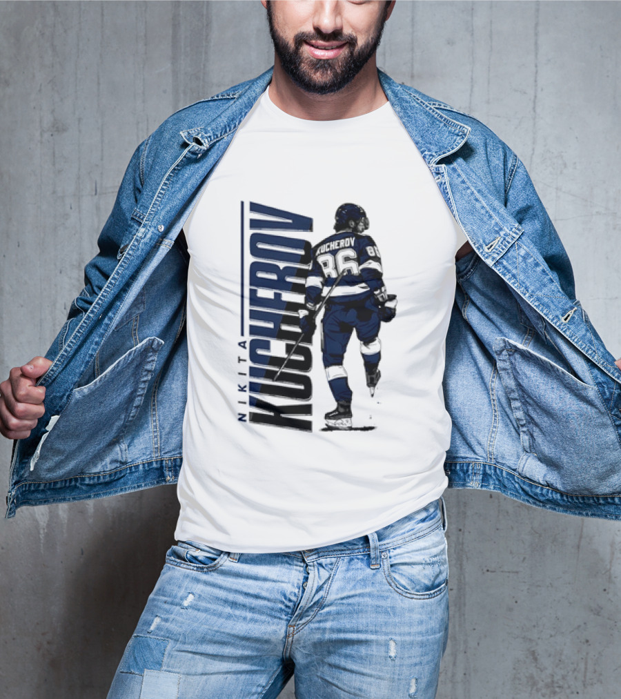 Nikita Kucherov Tampa Bay Lightning NHL Player Skating Number 86 T-Shirt