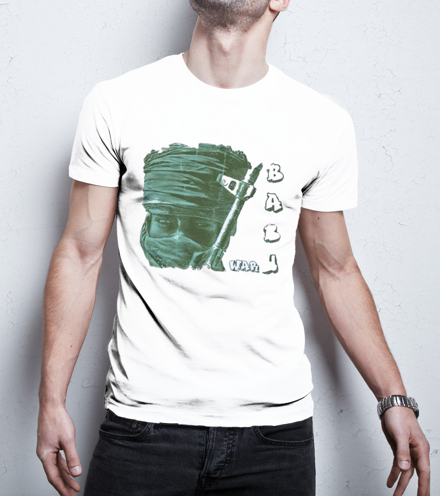 War Baby Soldier With Rifle And Turban T-Shirt