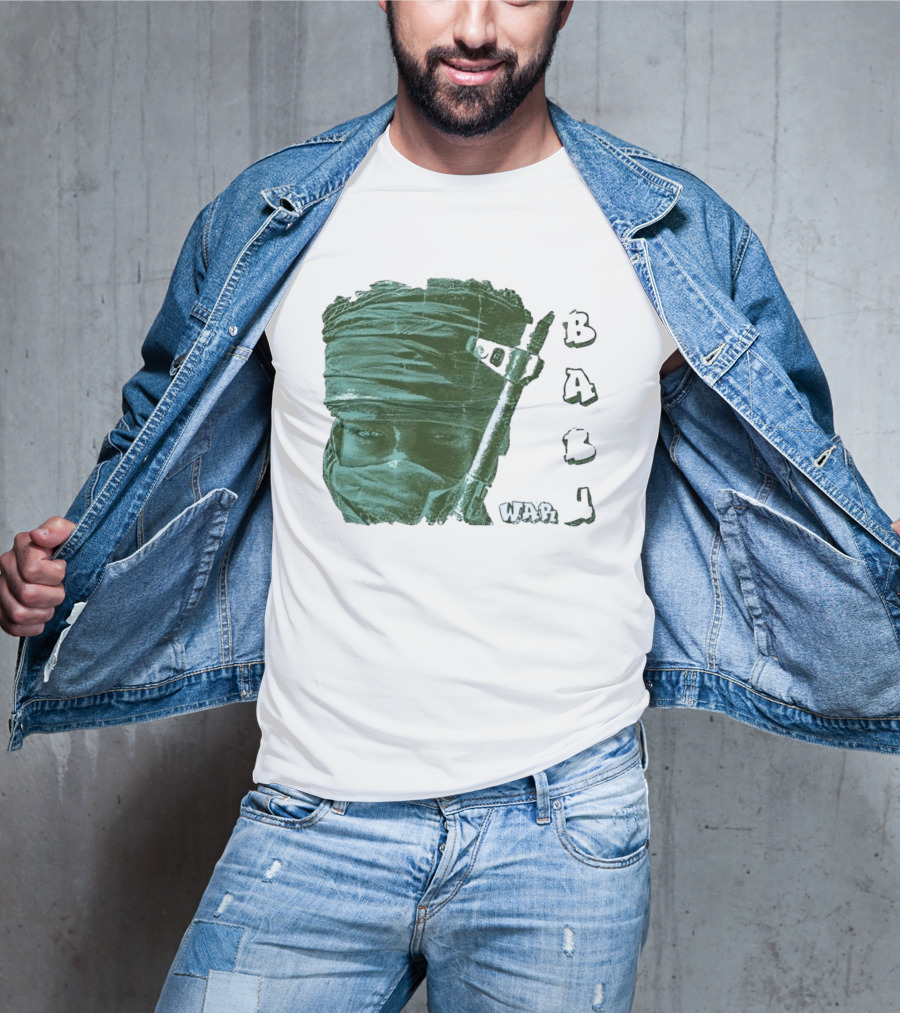 War Baby Soldier With Rifle And Turban T-Shirt