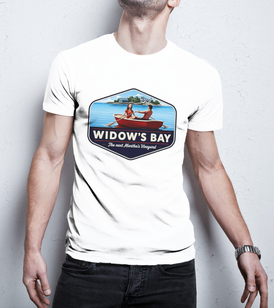 Widow's Bay Scenic Boating Couple The Next Martha's Vineyard T-Shirt