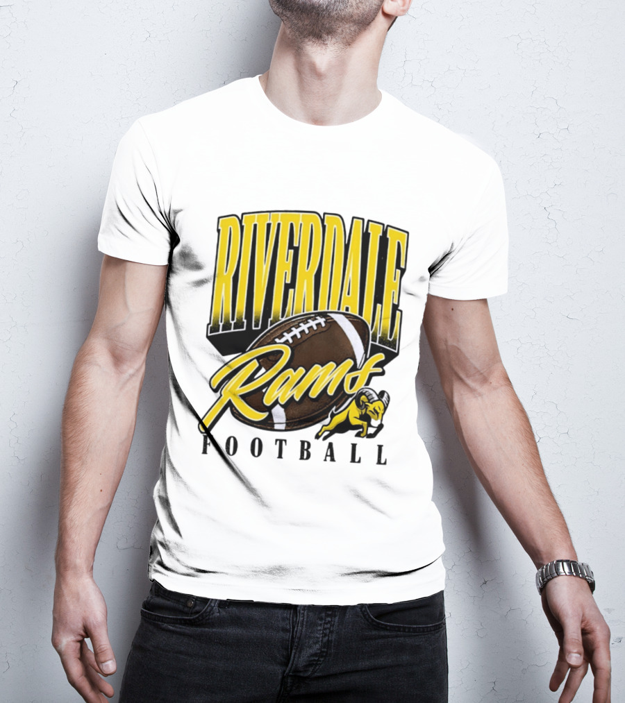 Riverdale Rams Football Varsity Sports Team T-Shirt