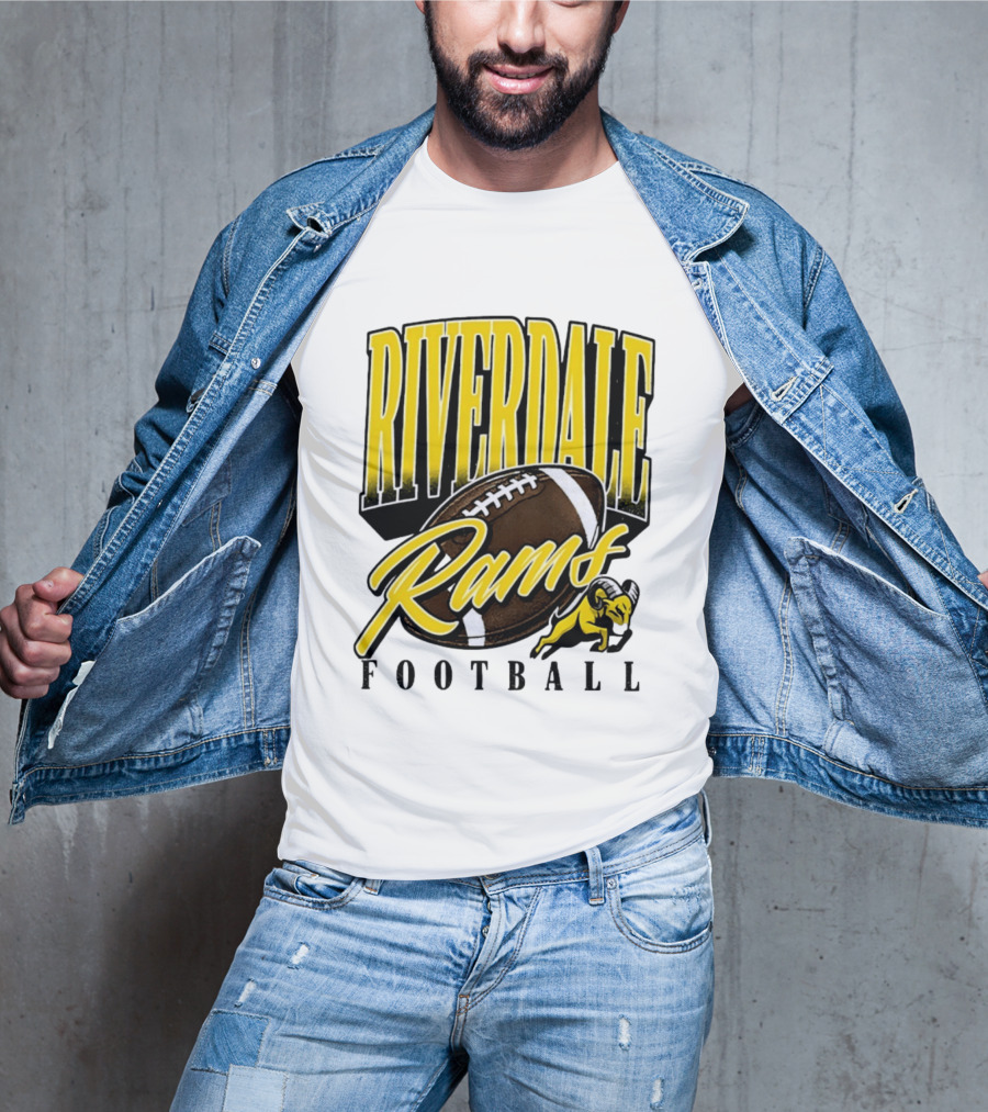 Riverdale Rams Football Varsity Sports Team T-Shirt