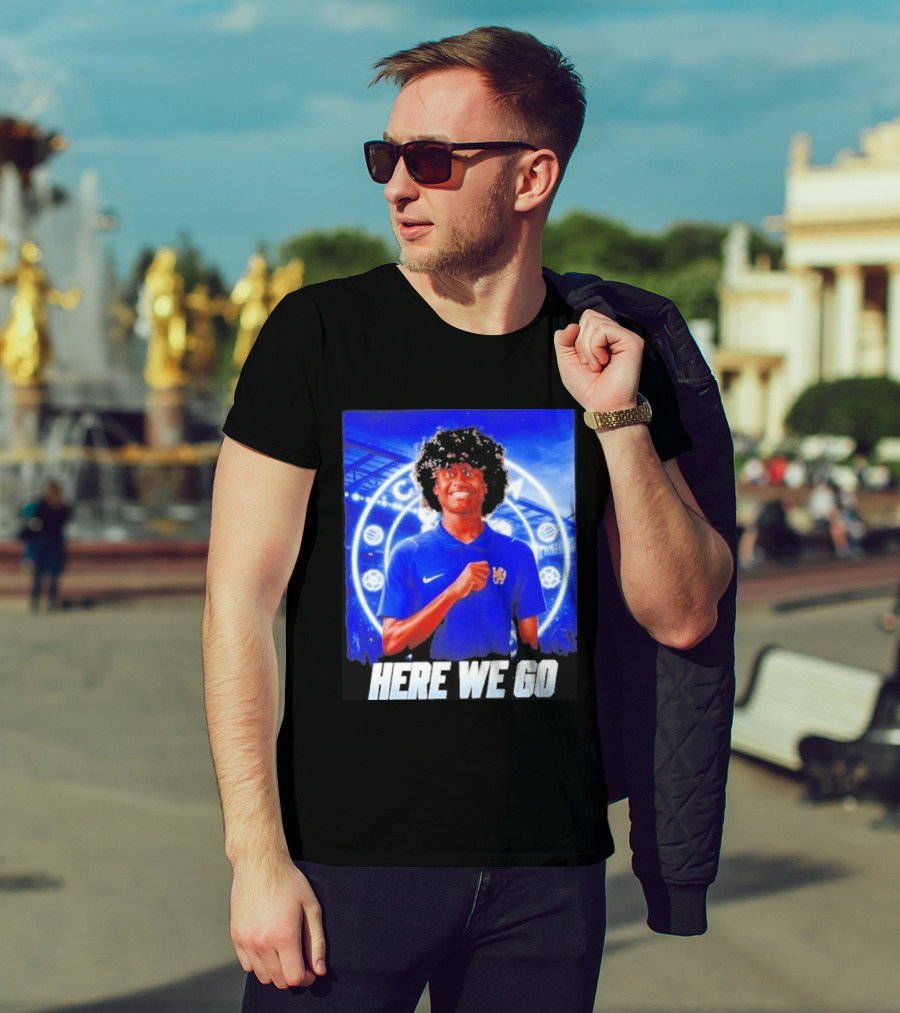 Benji Flowers Chelsea Football Here We Go T-Shirt