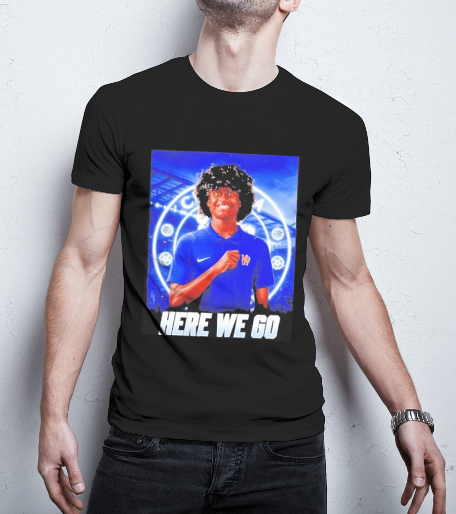 Benji Flowers Chelsea Football Here We Go T-Shirt