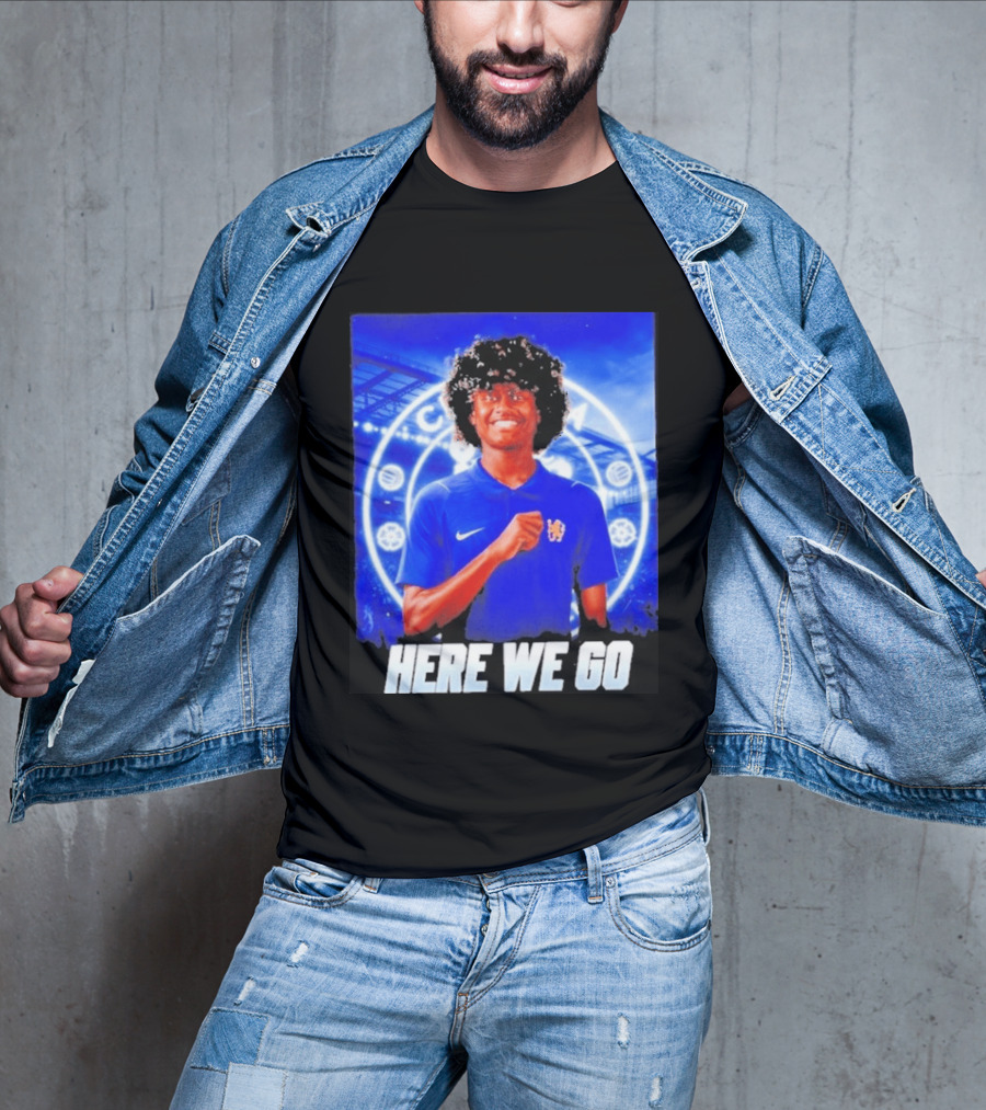 Benji Flowers Chelsea Football Here We Go T-Shirt