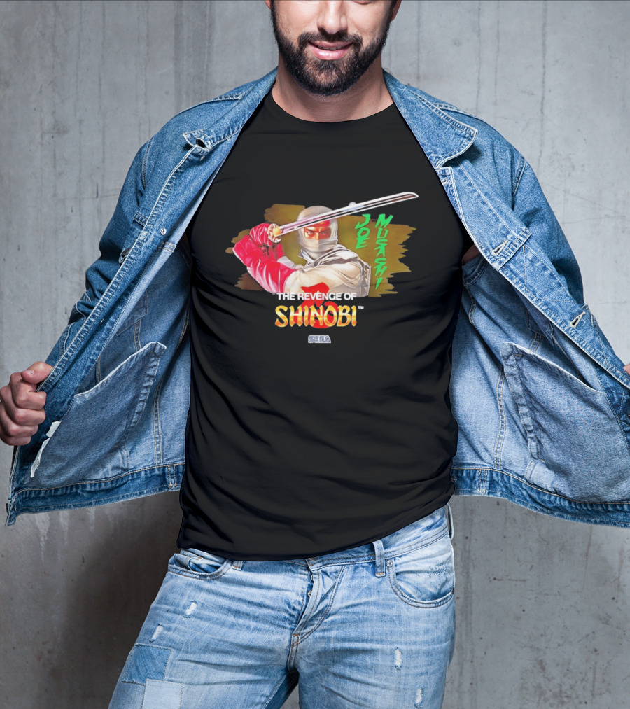 Joe Musashi The Revenge Of Shinobi SEGA T-Shirt