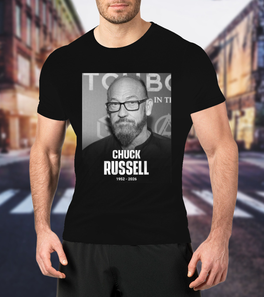 Chuck Russell 1952 2026 Memorial T-Shirt