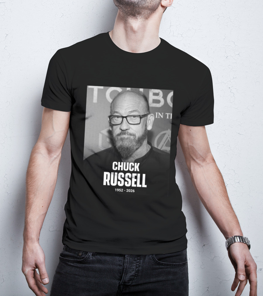 Chuck Russell 1952 2026 Memorial T-Shirt