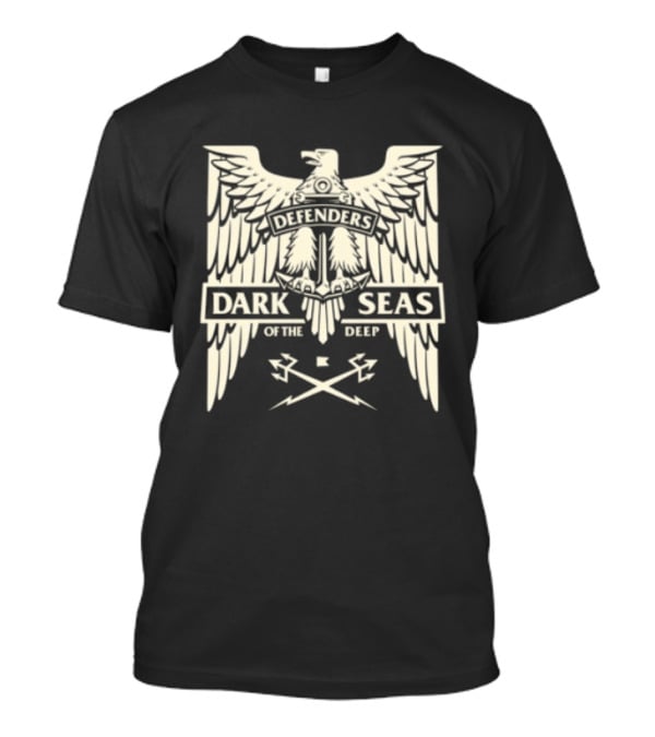 Dark Seas Defenders Of The Deep Homeland Stock LS Black T-Shirt