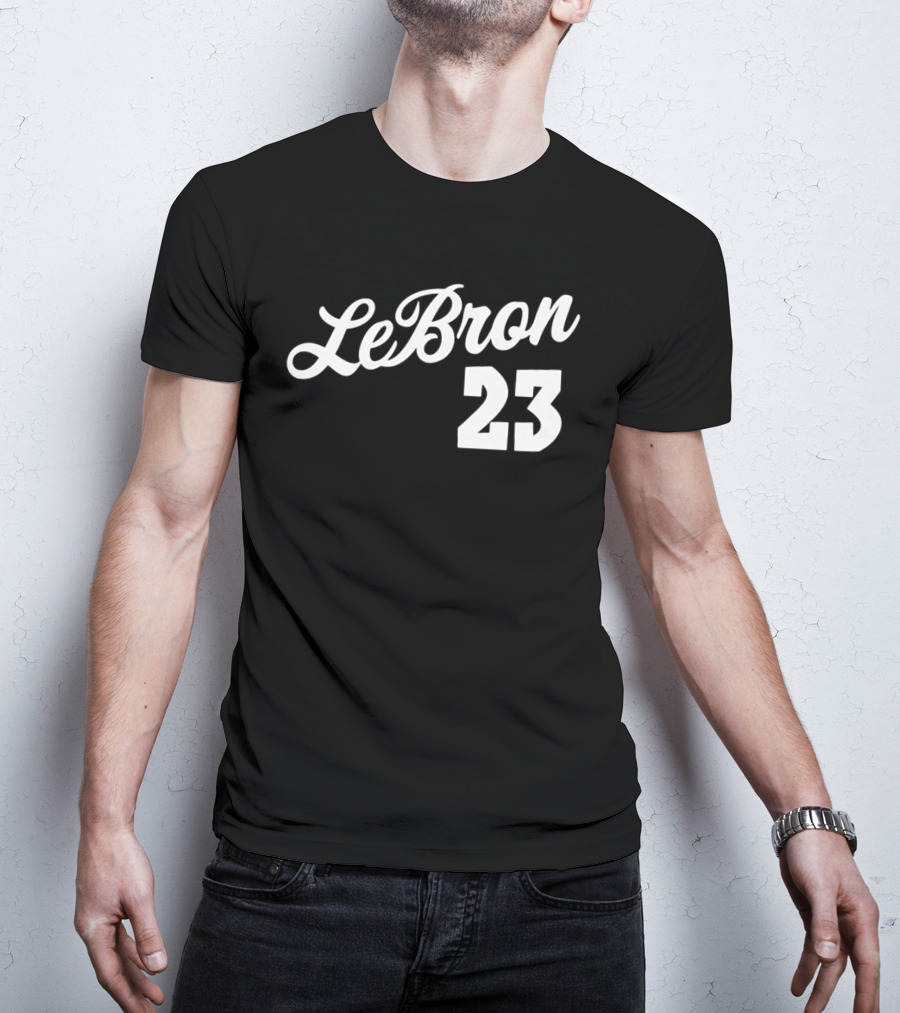 LeBron 23 Custom Name Number T-Shirt