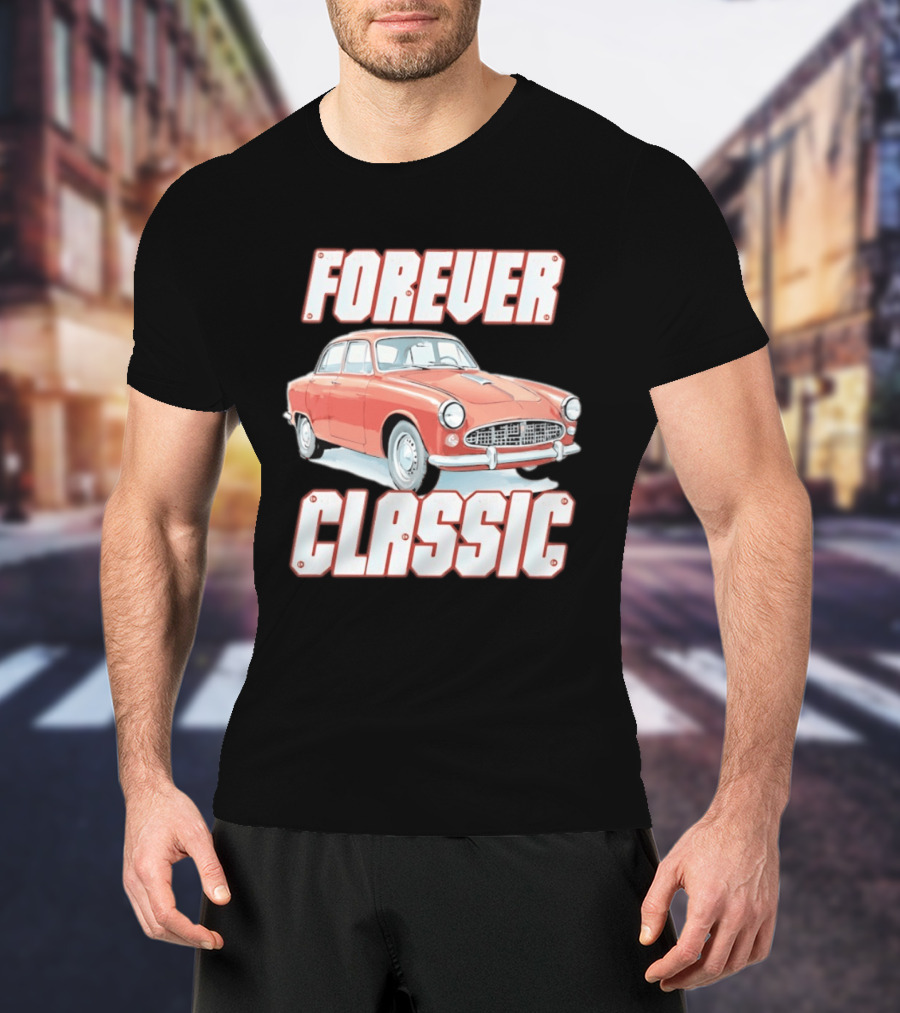 Forever Classic Volvo P1800 Vintage Car T-Shirt