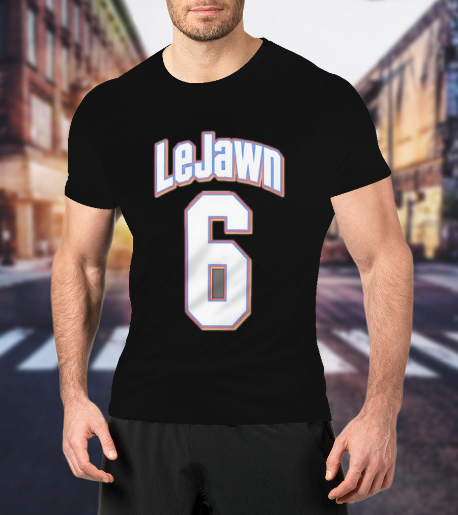 LeJawn 6 Number Jersey Tribute To LeBron James T-Shirt
