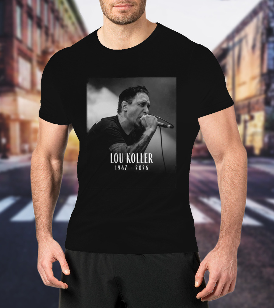Lou Koller 1967 2026 Vocal Microphone Performance T-Shirt