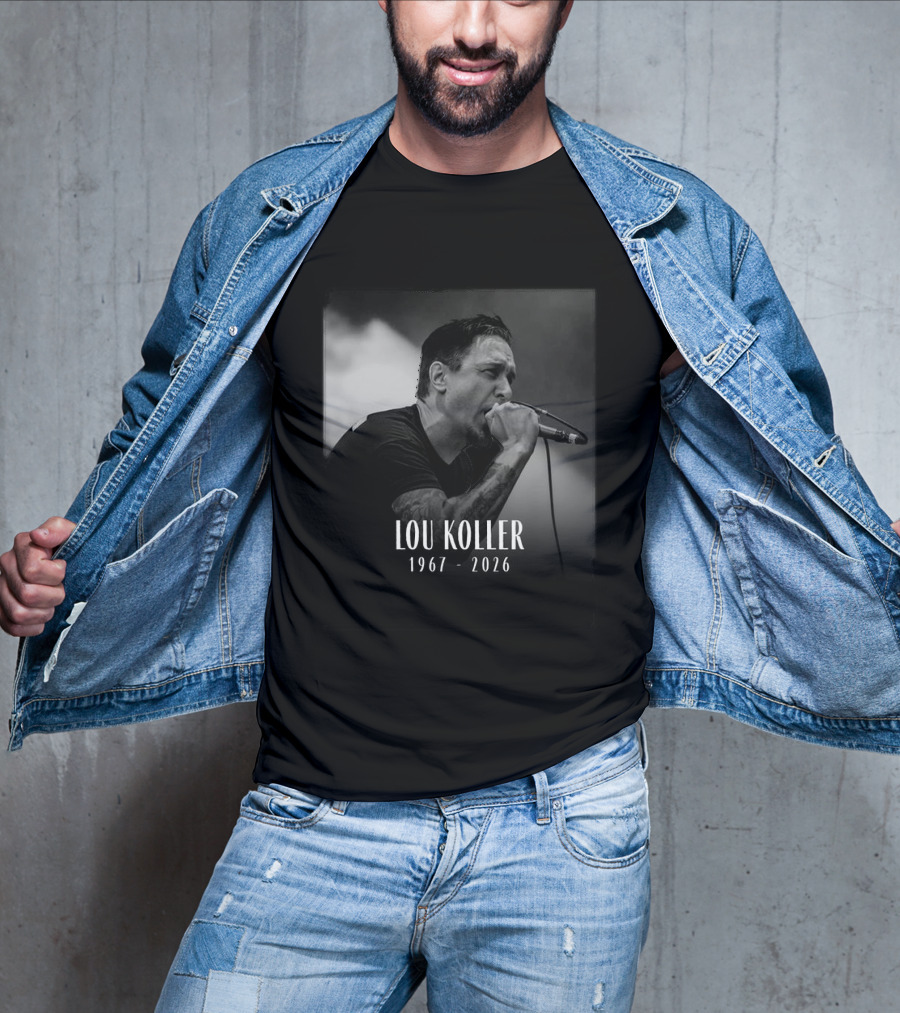 Lou Koller 1967 2026 Vocal Microphone Performance T-Shirt