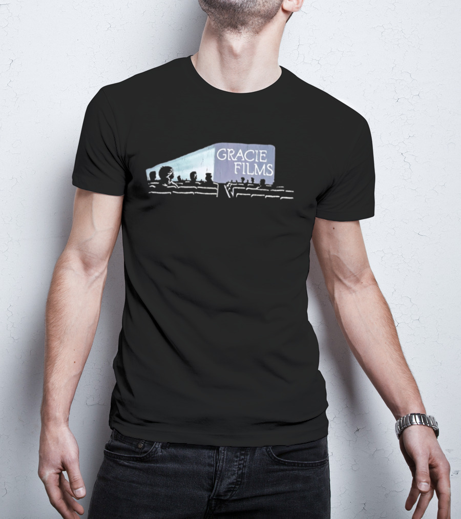 Gracie Films Cinema Screen The Simpsons Movie Theater Comedy Television T-Shirt
