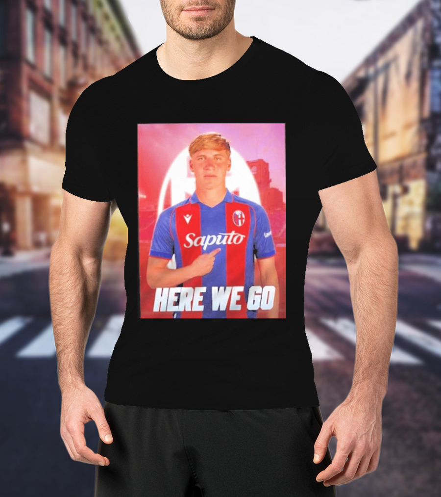 Mikel Amondarain Saputo Bologna FC Here We Go T-Shirt