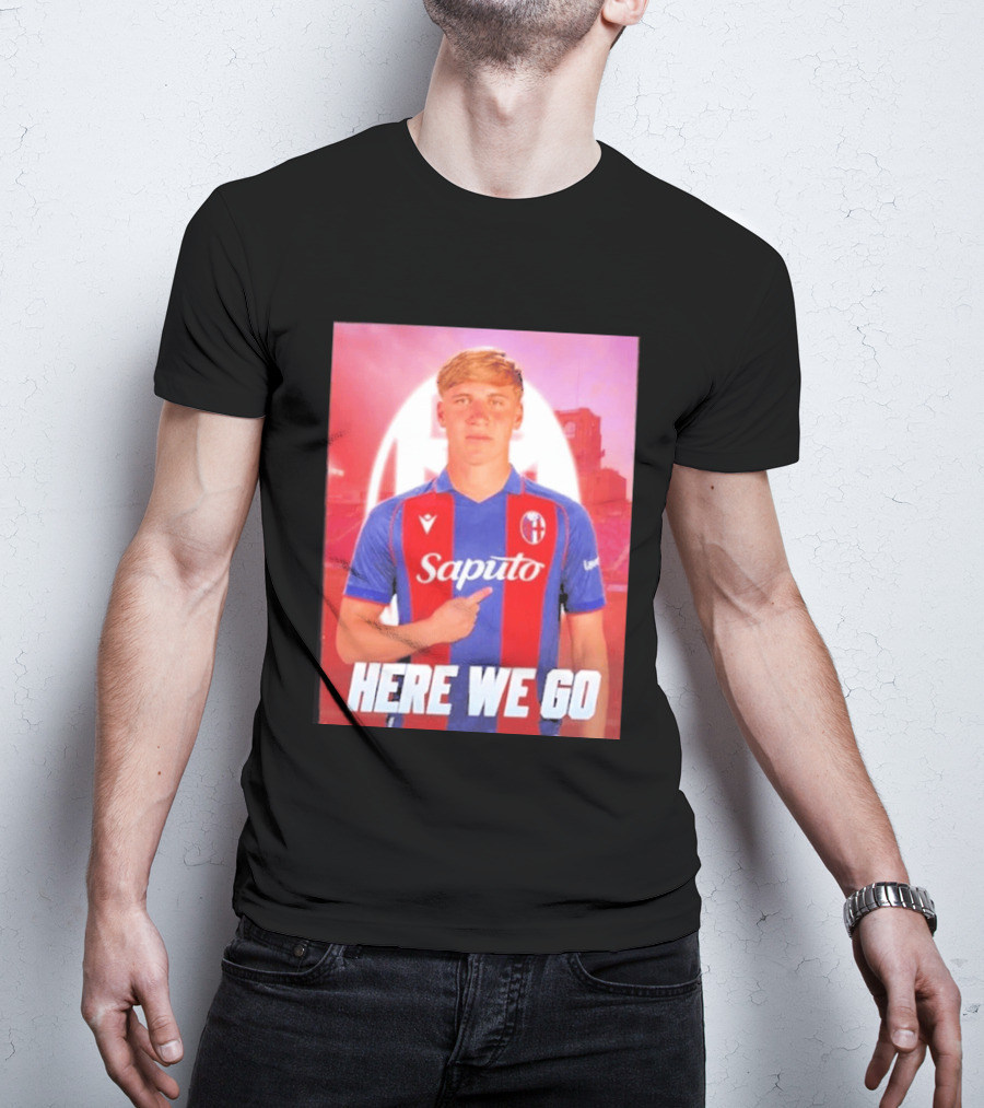 Mikel Amondarain Saputo Bologna FC Here We Go T-Shirt
