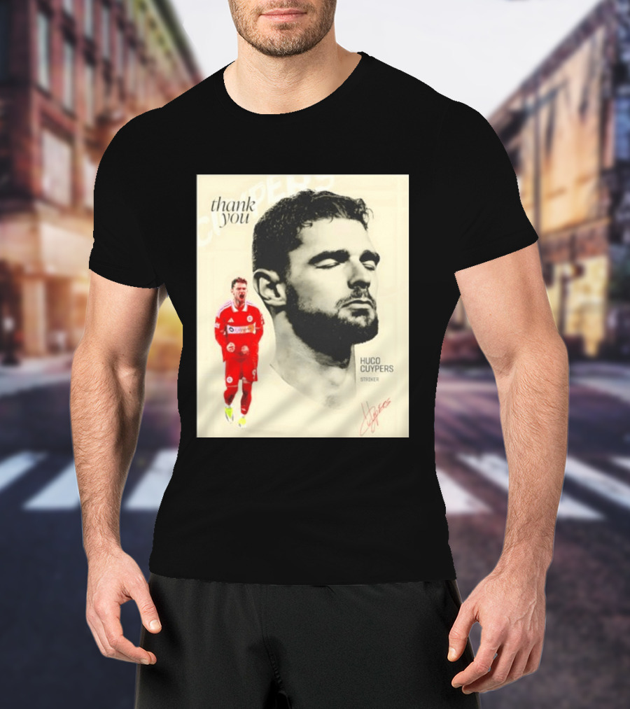 Hugo Cuypers Striker Thank You Chicago Fire FC T-Shirt