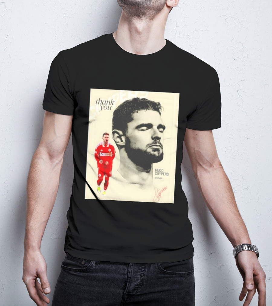 Hugo Cuypers Striker Thank You Chicago Fire FC T-Shirt