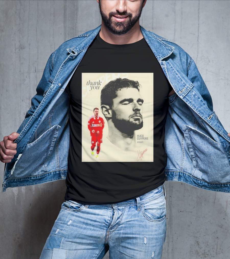 Hugo Cuypers Striker Thank You Chicago Fire FC T-Shirt